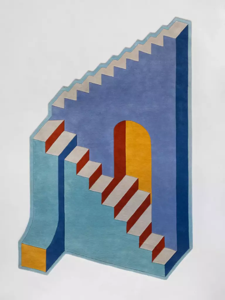 Photographe publicité et produits : mise en valeur des tapis du designer AdriAn Blanc X Ooshot Pondy Studio BD 3 Resultat 768x1024