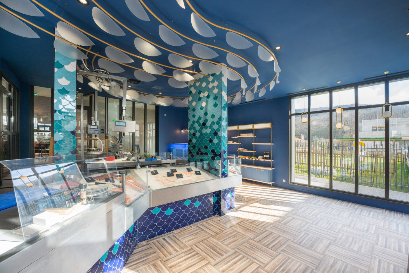 Photographe d'agencement : Halles de Limonest seriziat halles de limonest bd 5629