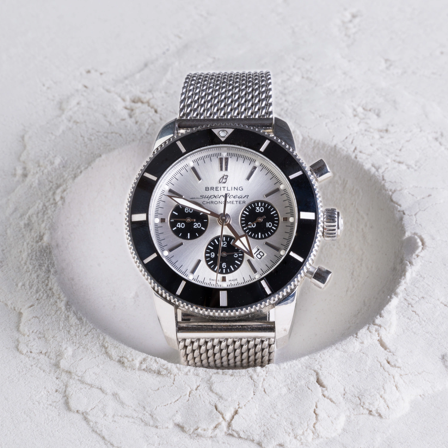 Photographe publicité et produits : Montre Breitling