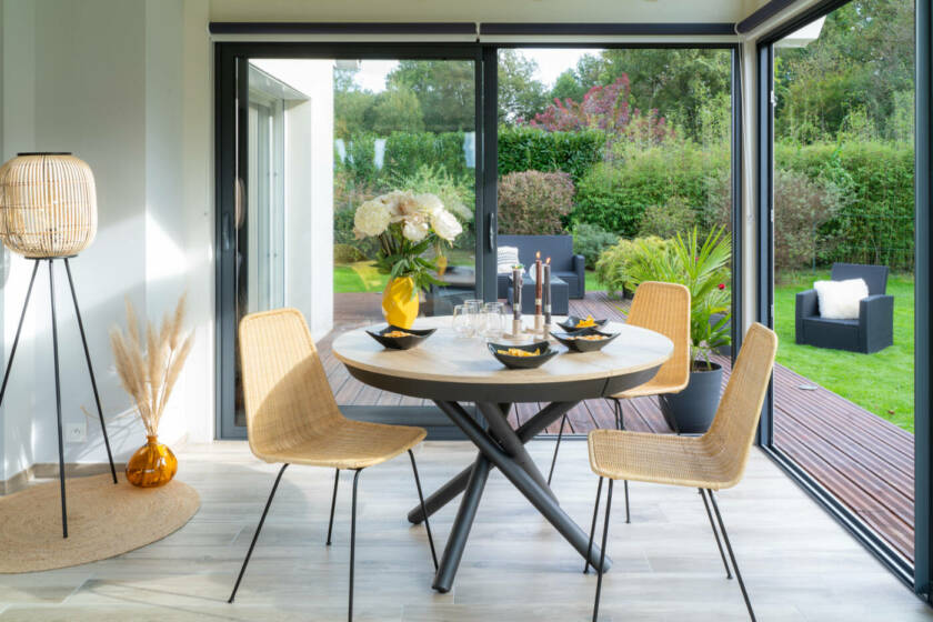 Photographie d'architecture intérieure et de décoration réalisée pour la marque Vie et Véranda